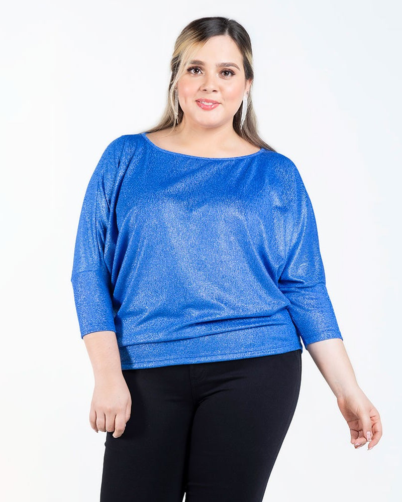 CAMISETA TALLAS GRANDES ESCOTE BANDEJA Adrissa