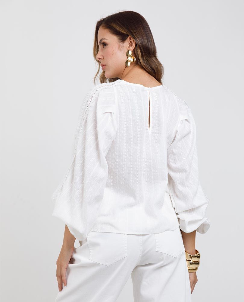 BLUSA ROMATICA PARA MUJER Adrissa