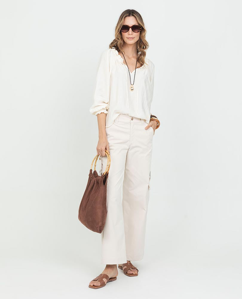 BLUSA BOHEMIA PARA MUJER EN TELA CON EFE Adrissa