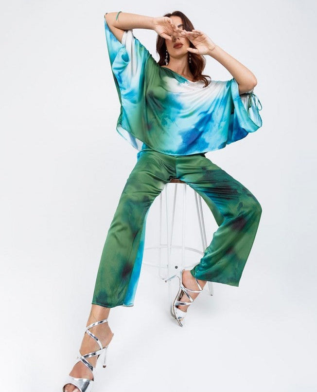 BLUSA CELEBRACIÓN PARA MUJER ESTAMPADO Adrissa