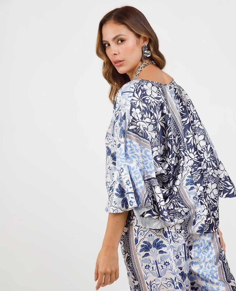 BLUSA ESTAMPADA PARA MUJER Adrissa