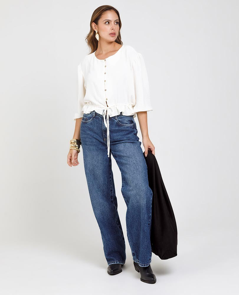 BLUSA MANGA 3/4 PARA MUJER Adrissa