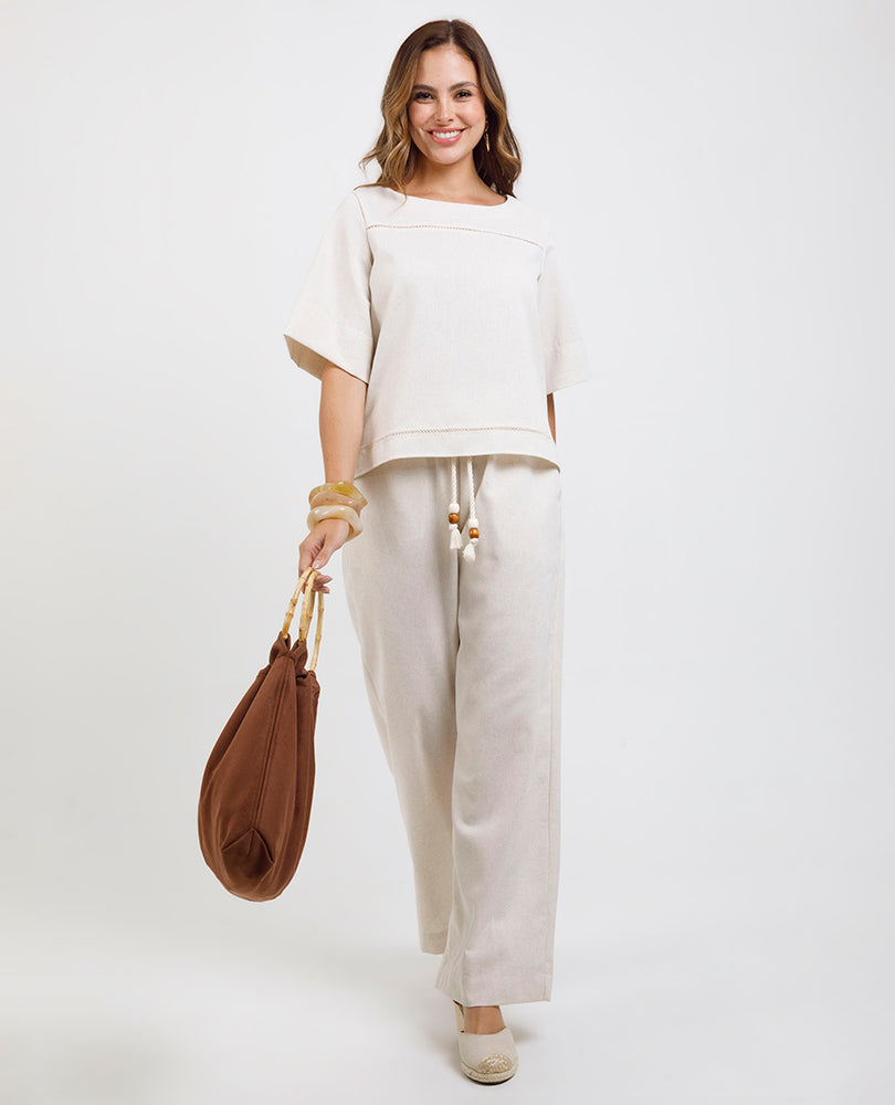 BLUSA MANGA CORTA PARA MUJER Adrissa