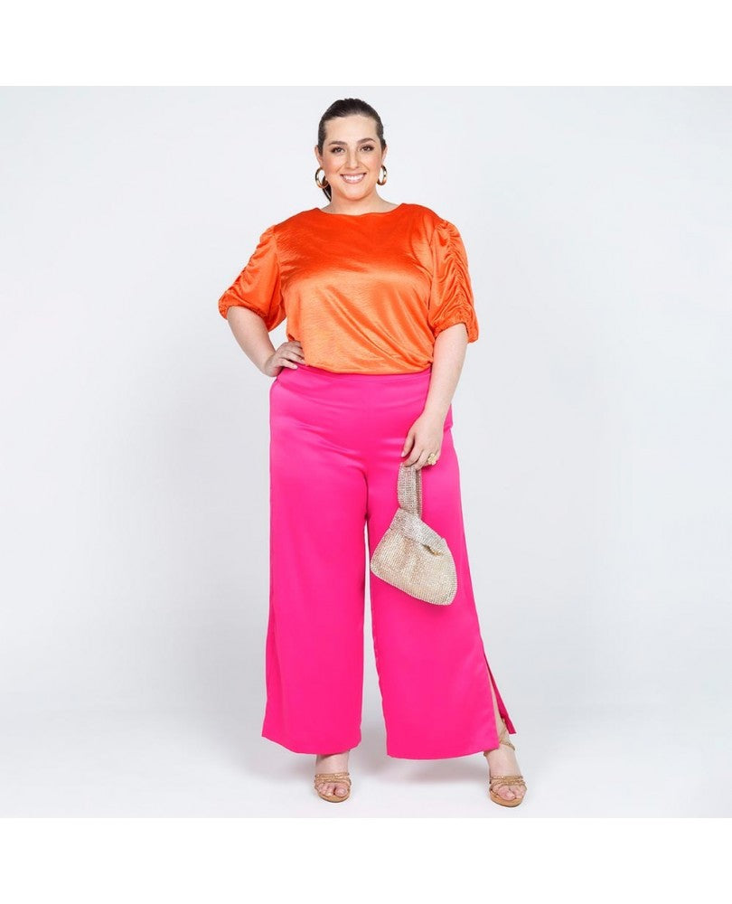 BLUSA TALLAS GRANDES MANGA CORTA Adrissa