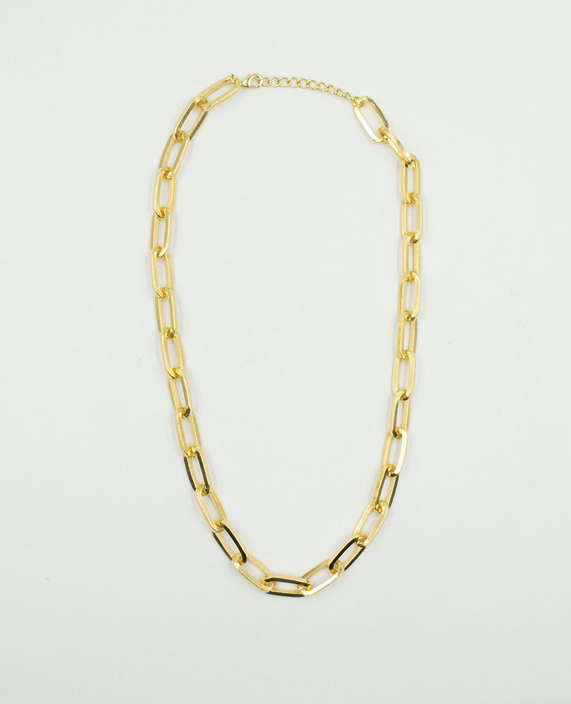 CADENA ESLABONES DORADA Adrissa