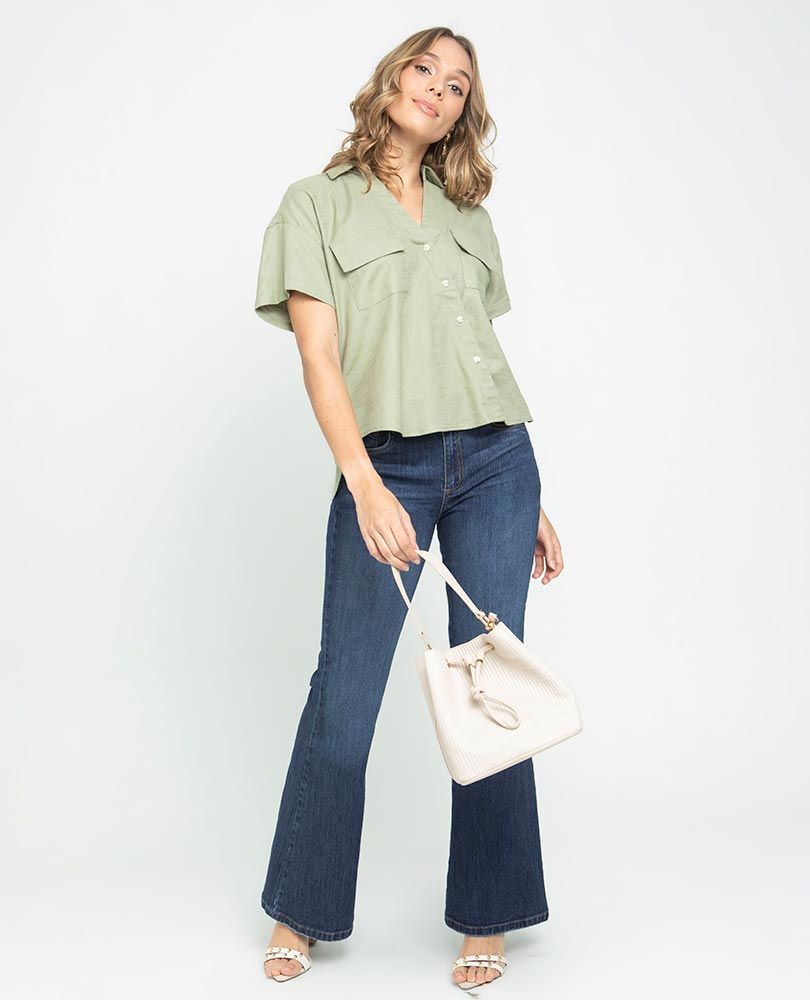 CAMISA MANGA CORTA PARA MUJER Adrissa