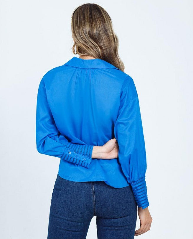 CAMISA MANGA LARGA PARA MUJER SILUETA Adrissa