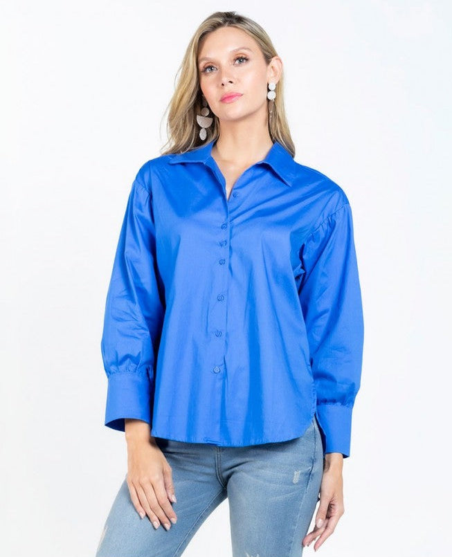 CAMISA MANGA LARGA PARA MUJER Adrissa