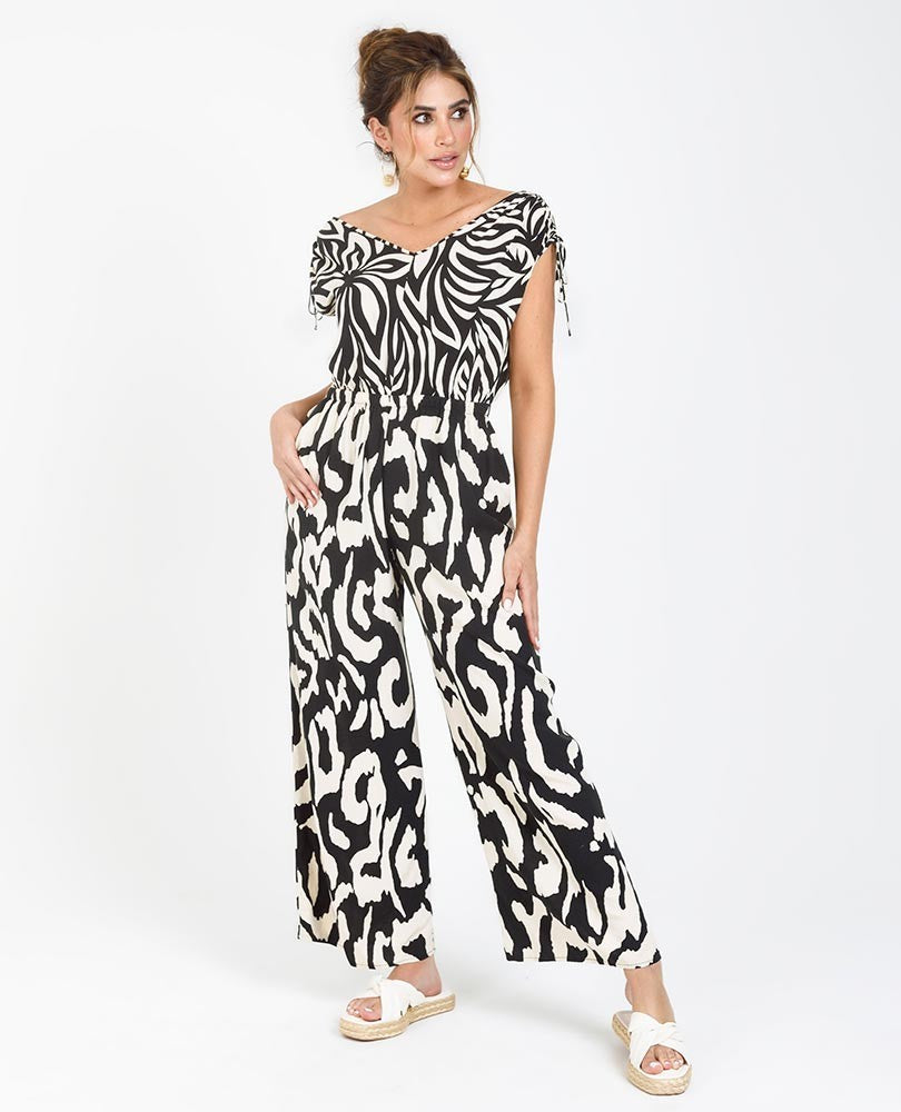 ENTERIZO LARGO PARA MUJER ESTAMPADO Adrissa