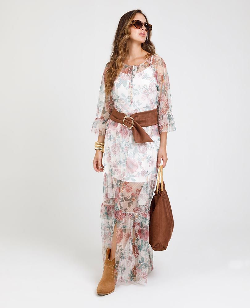 FALDA BOHEMIA PARA MUJER LARGA Adrissa