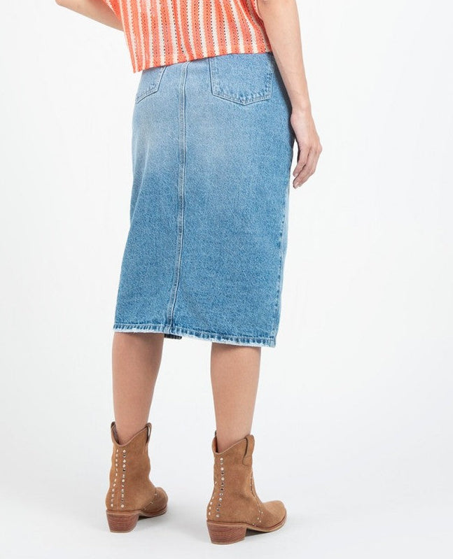 FALDA MIDI PARA MUJER CINCO BOLSILLOS Adrissa