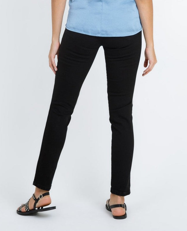 JEAN CONTROL DE ABDOMEN PARA MUJER NEGRO Adrissa