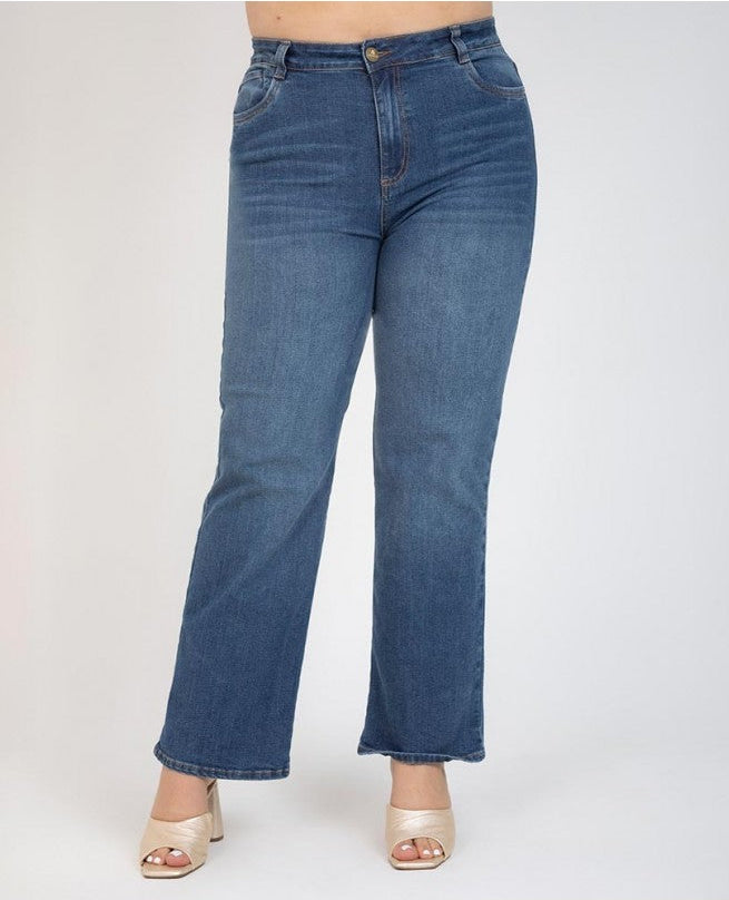 JEAN PALAZZO TALLAS GRANDES CON COSTURAS Adrissa