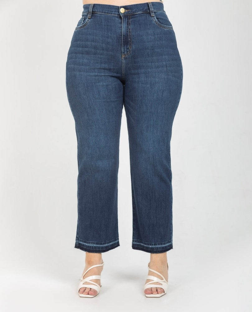 JEAN REGULAR CORTO TALLAS GRANDES Adrissa