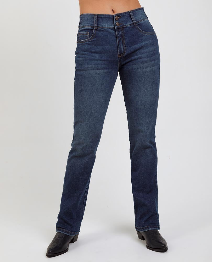 JEAN REGULAR PARA MUJER CINCO BOLSILLOS Adrissa