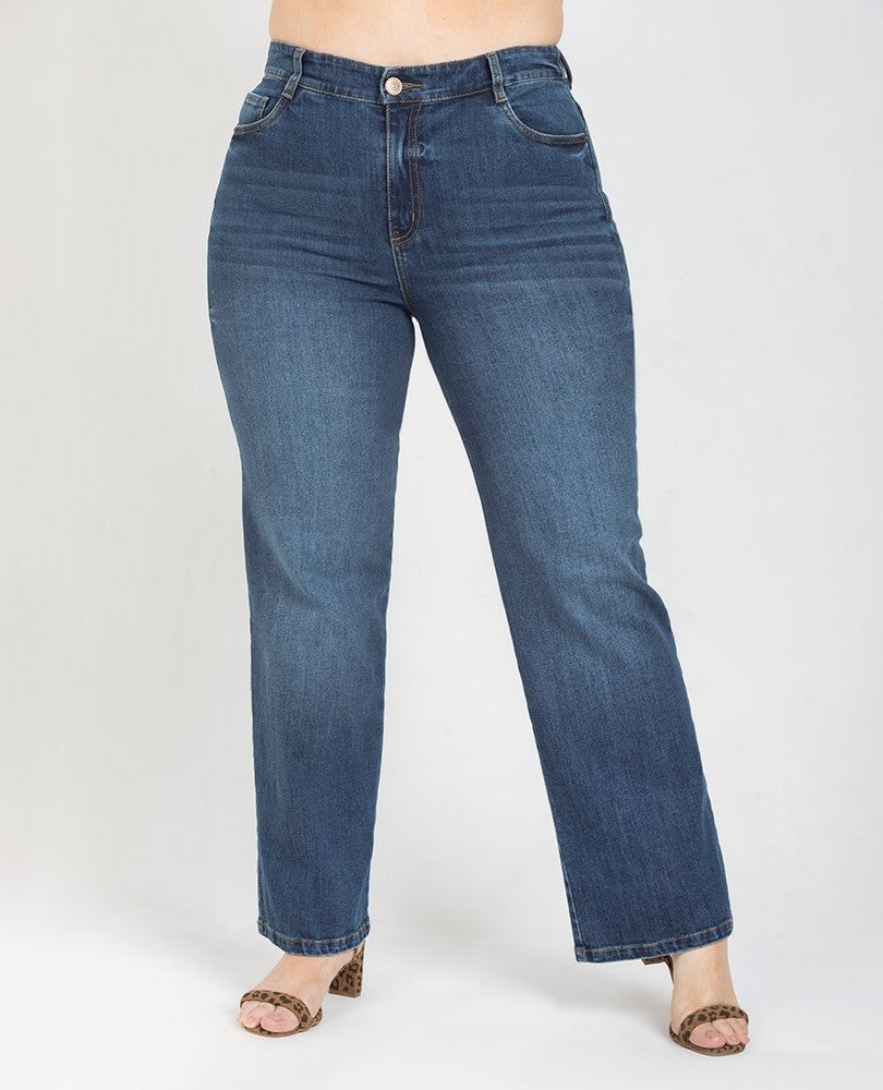 JEAN REGULAR TALLAS GRANDES TONO MEDIO Adrissa