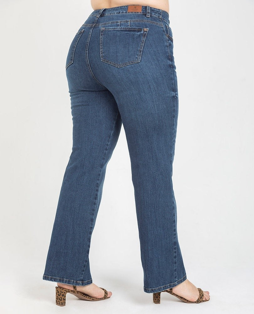 JEAN REGULAR TALLAS GRANDES TONO MEDIO Adrissa