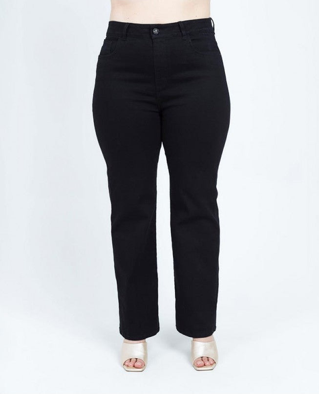 JEAN TALLAS GRANDES NEGRO SILUETA REGULA Adrissa