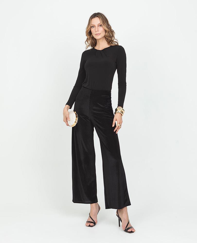 PANTALÓN NEGRO PARA MUJER CELEBRACIÓN Adrissa