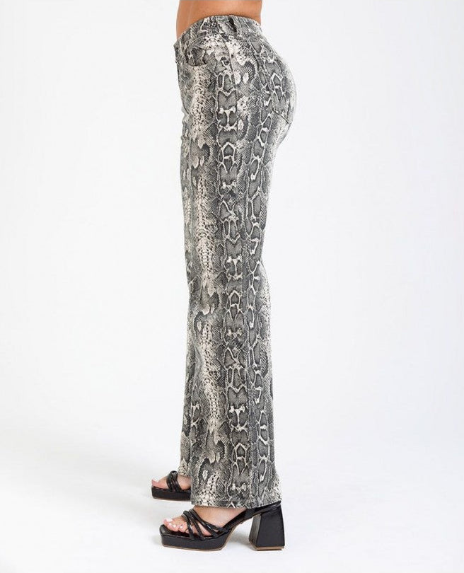 PANTALÓN PALAZZO PARA MUJER ESTAMPADO PITÓN Adrissa