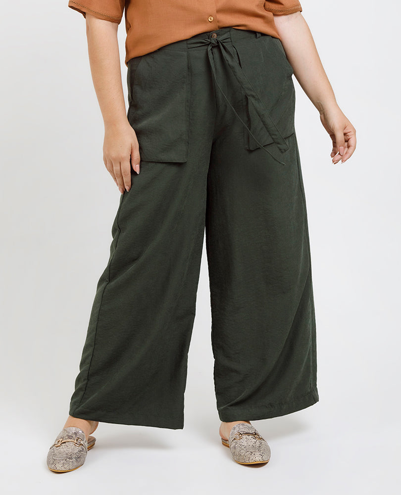 PANTALÓN RECTO TALLAS GRANDES BOLSILLOS Adrissa