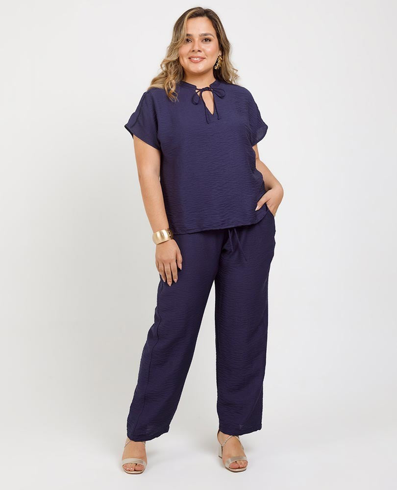 PANTALÓN RECTO TALLAS GRANDES Adrissa