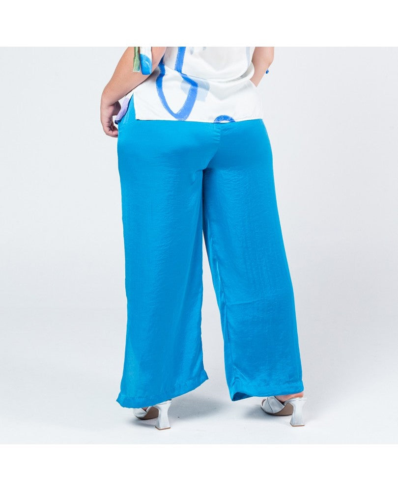 PANTALÓN TALLAS GRANDES TELA SATINADA Adrissa