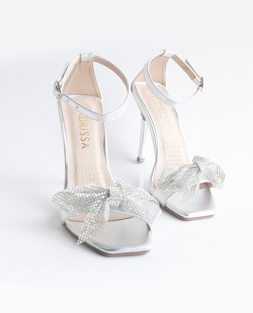 SANDALIA TACON PARA MUJER CON CUERDA TOBILLERA Adrissa