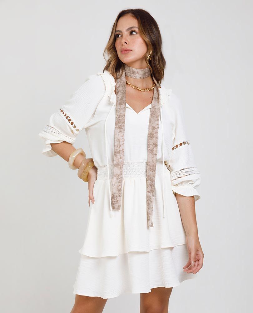 VESTIDO BOHEMIO PARA MUJER CORTO Adrissa