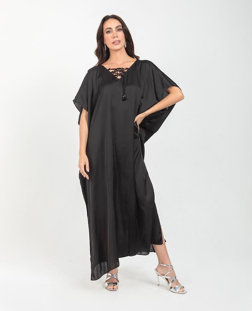 VESTIDO CELEBRACION PARA MUJER EN TELA SATINADA Adrissa Vestidos