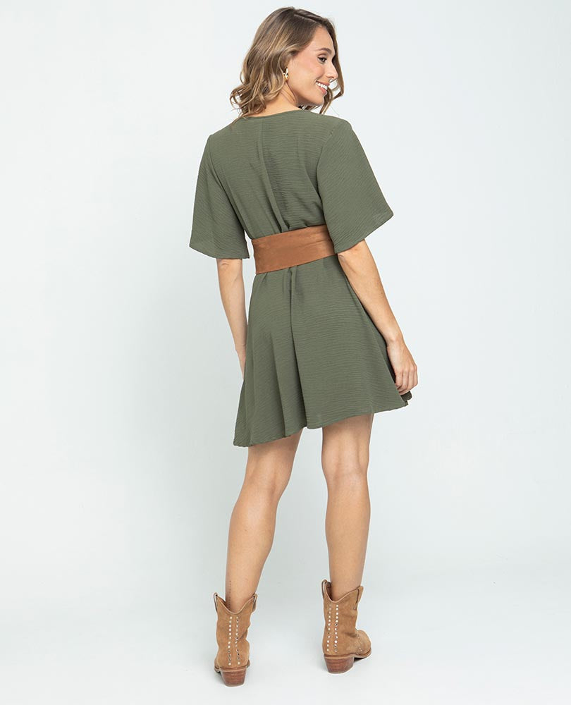 VESTIDO CORTO PARA MUJER ESCOTE Adrissa