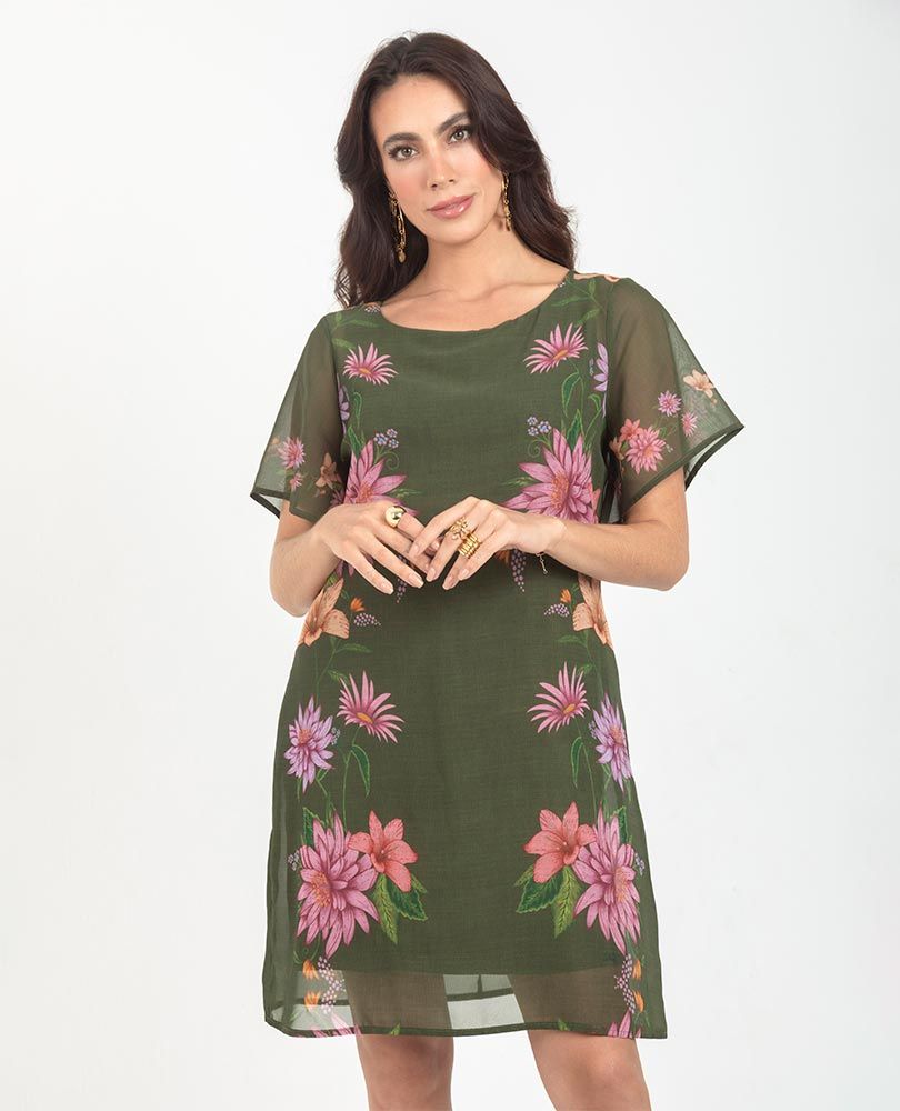 VESTIDO ESTAMPADO EXCLUSIVO PARA MUJER Adrissa