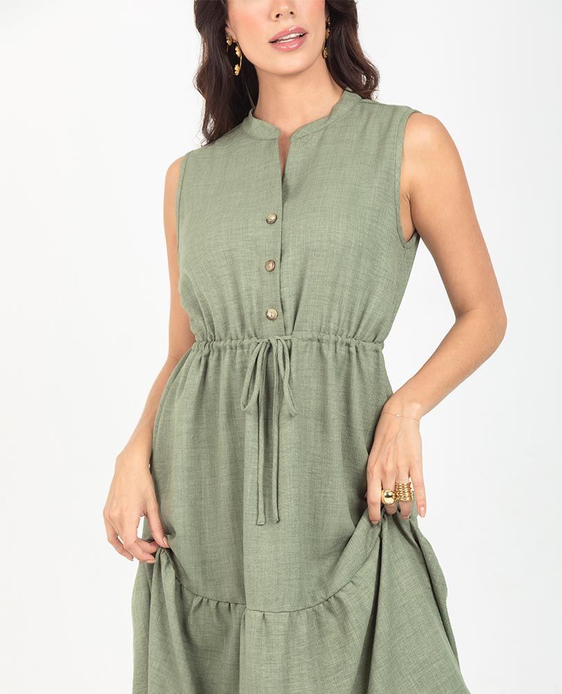 VESTIDO MIDI PARA MUJER EN FAROLES Adrissa