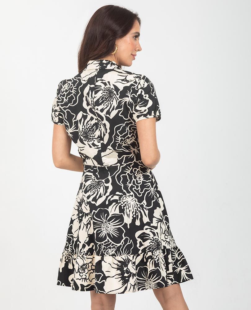 VESTIDO ROMÁNTICO PARA MUJER ESTAMPADO Adrissa