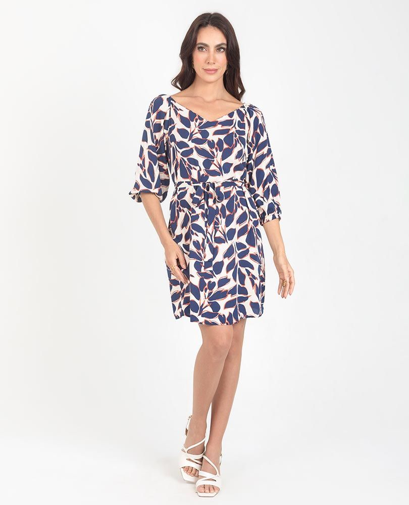 VESTIDO TALEGO PARA MUJER ESTAMPADO Adrissa