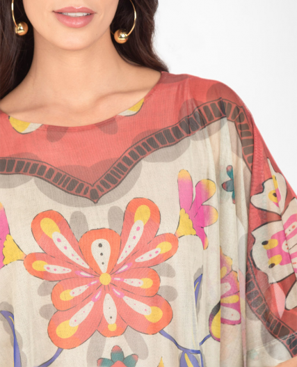 BLUSA ESTAMPADA PARA MUJER 2