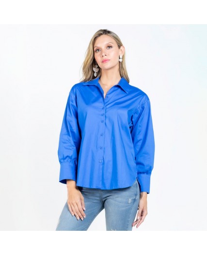 CAMISA MANGA LARGA PARA MUJER