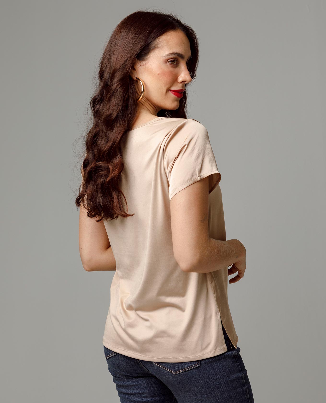 BLUSA ADRISSA BÁSICA JULIANA PARA MUJER