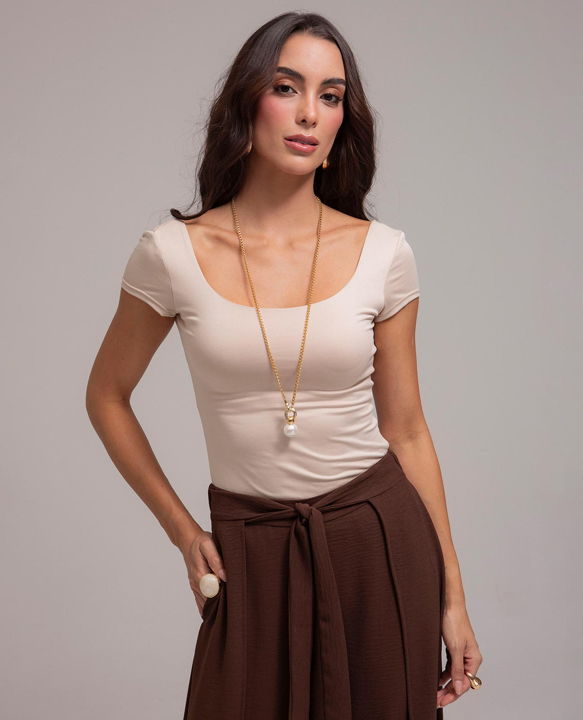 BLUSA ADRISSA BÁSICA REBECA PARA MUJER CAKY Adrissa Blusas