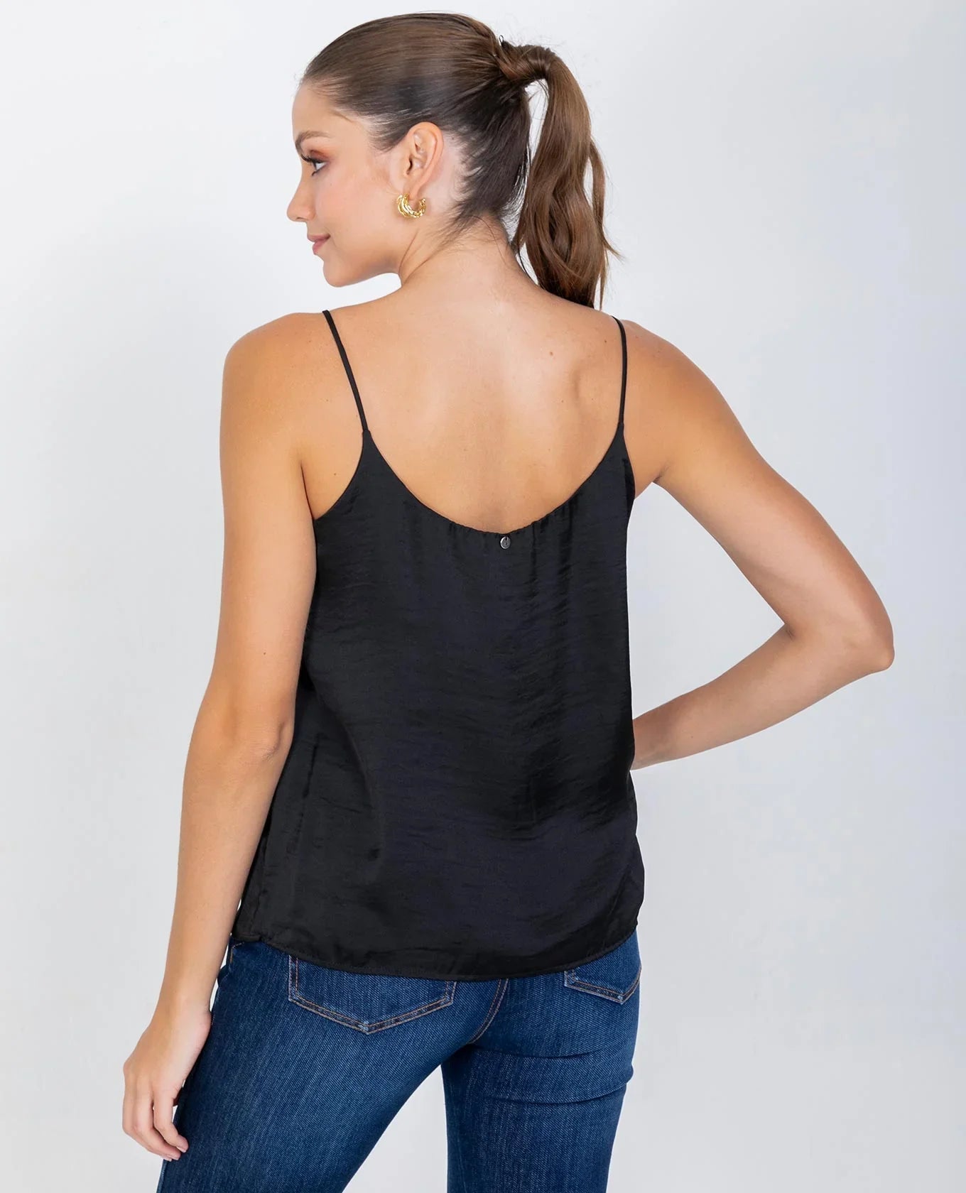BLUSA BÁSICA OLIVIA DE TIRAS PARA MUJER Adrissa