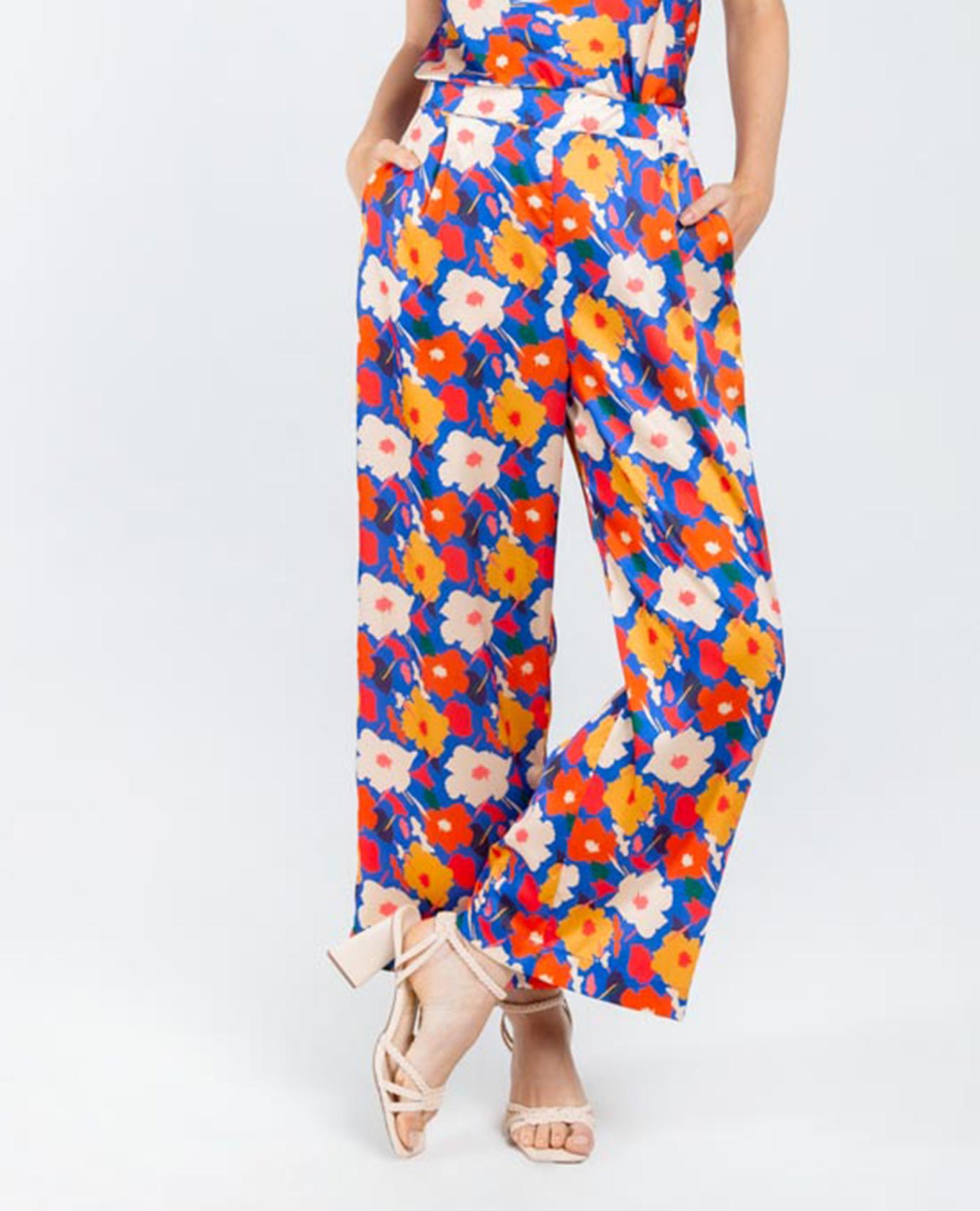 PANTALÓN WIDE LEG PARA MUJER ESTAMPADO Adrissa