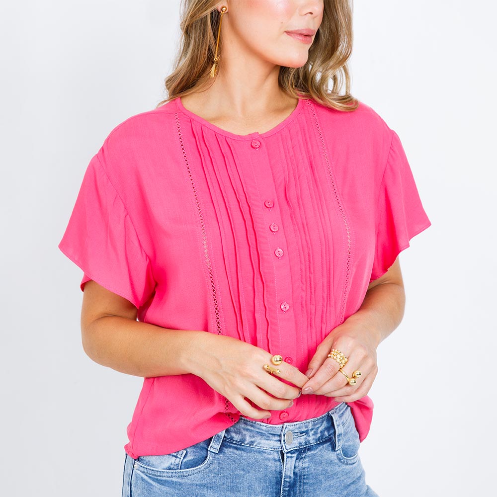 CAMISA MANGA CORTA PARA MUJER Adrissa