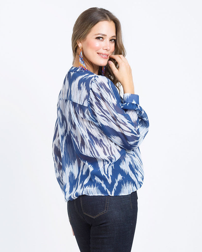 CAMISA MANGA LARGA PARA MUJER Adrissa