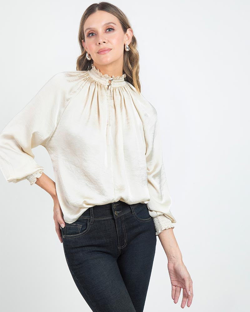 BLUSA ROMÁNTICA PARA MUJER Adrissa