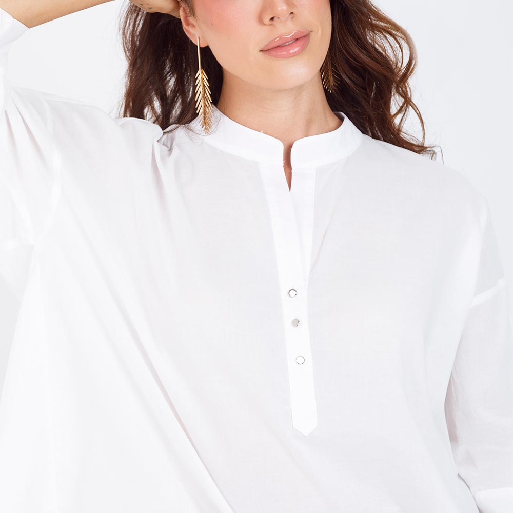 CAMISA CUELLO NERÚ PARA MUJER Adrissa