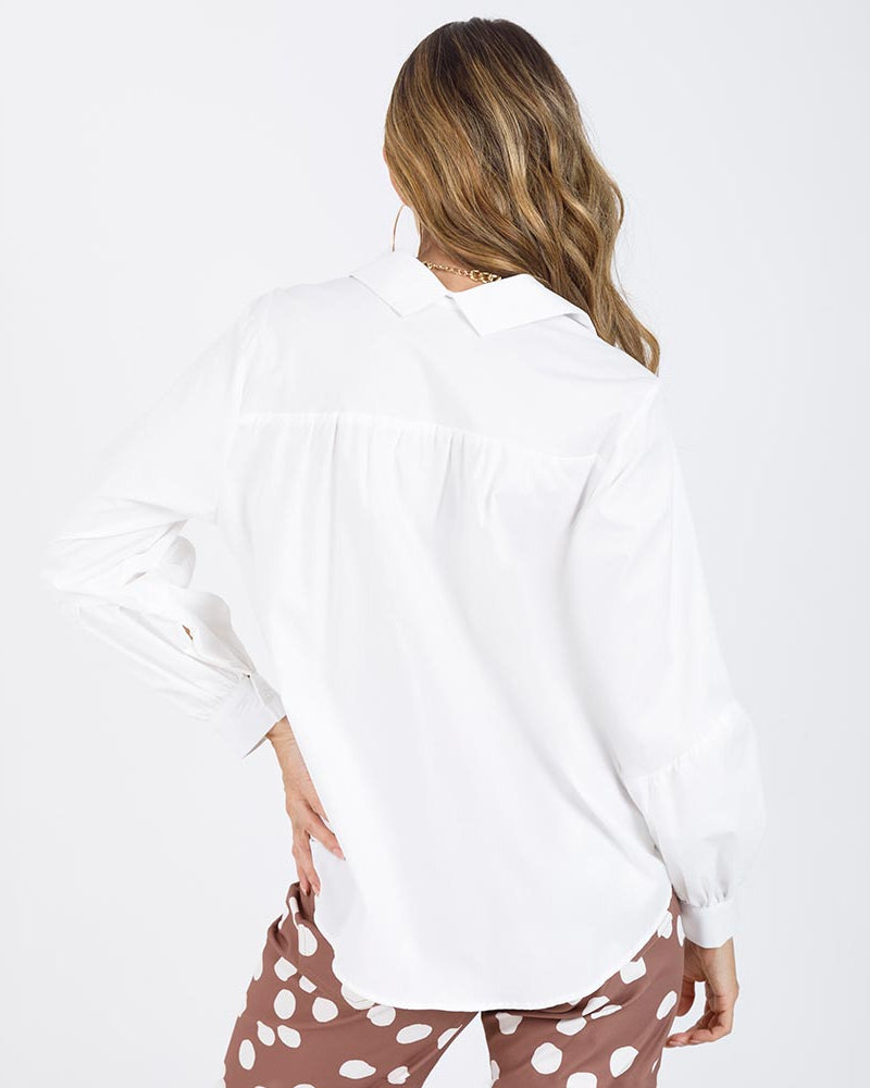 CAMISA MANGA LARGA PARA MUJER Adrissa