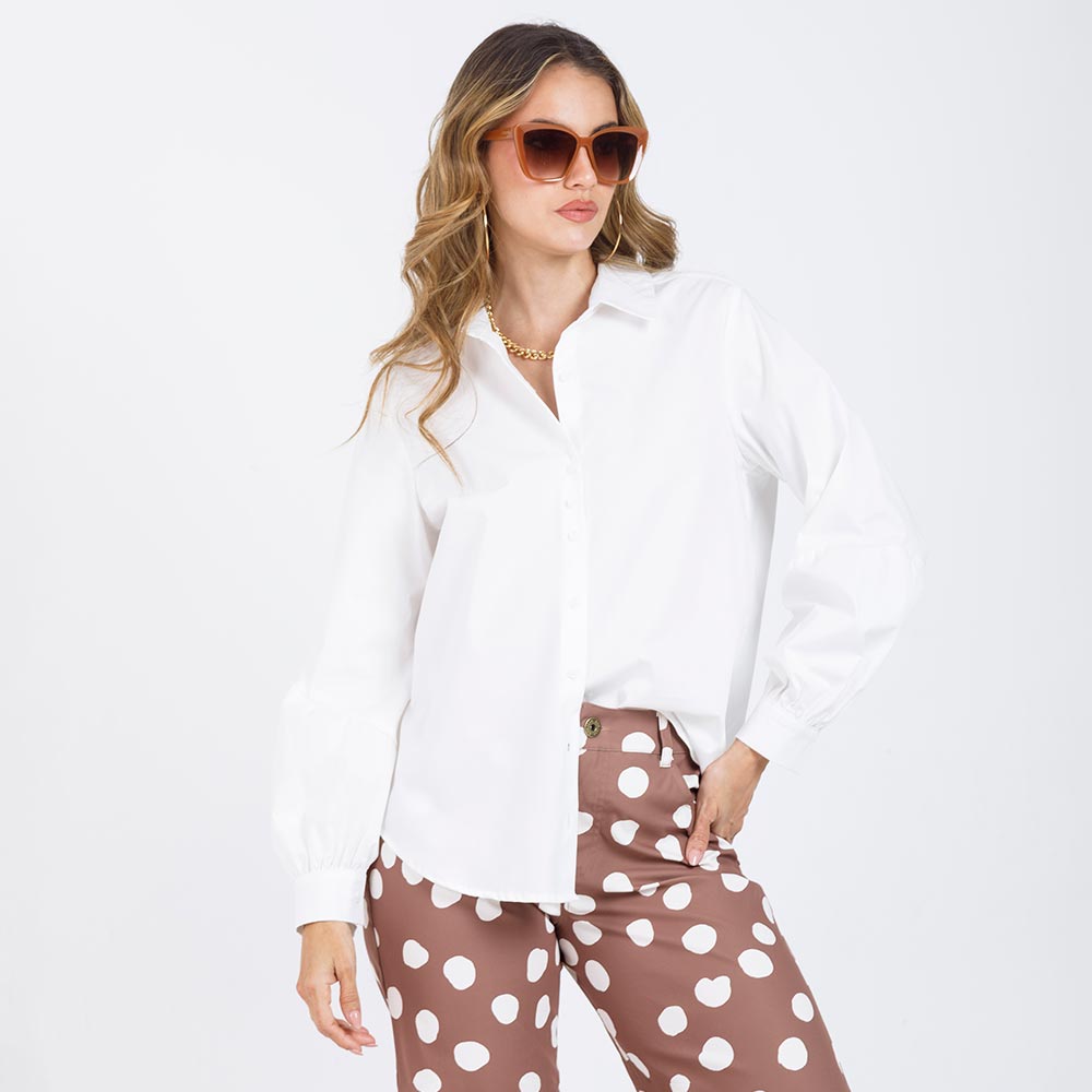 CAMISA MANGA LARGA PARA MUJER Adrissa