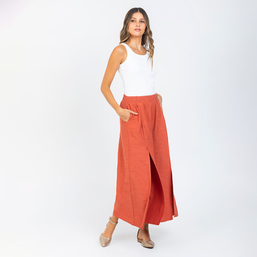 PANTALÓN CON ABERTURA PARA MUJER Adrissa