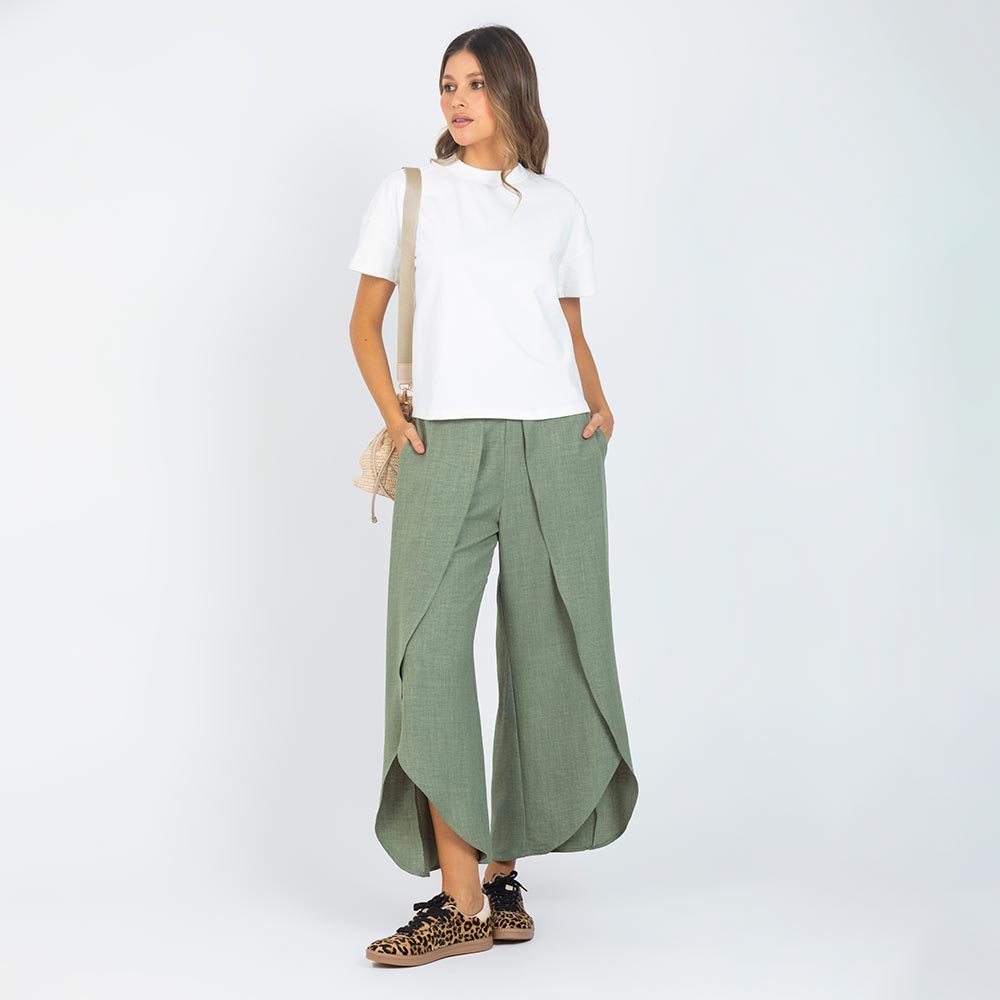 CAMISETA MANGA CORTA PARA MUJER EN ALGODÓN Adrissa