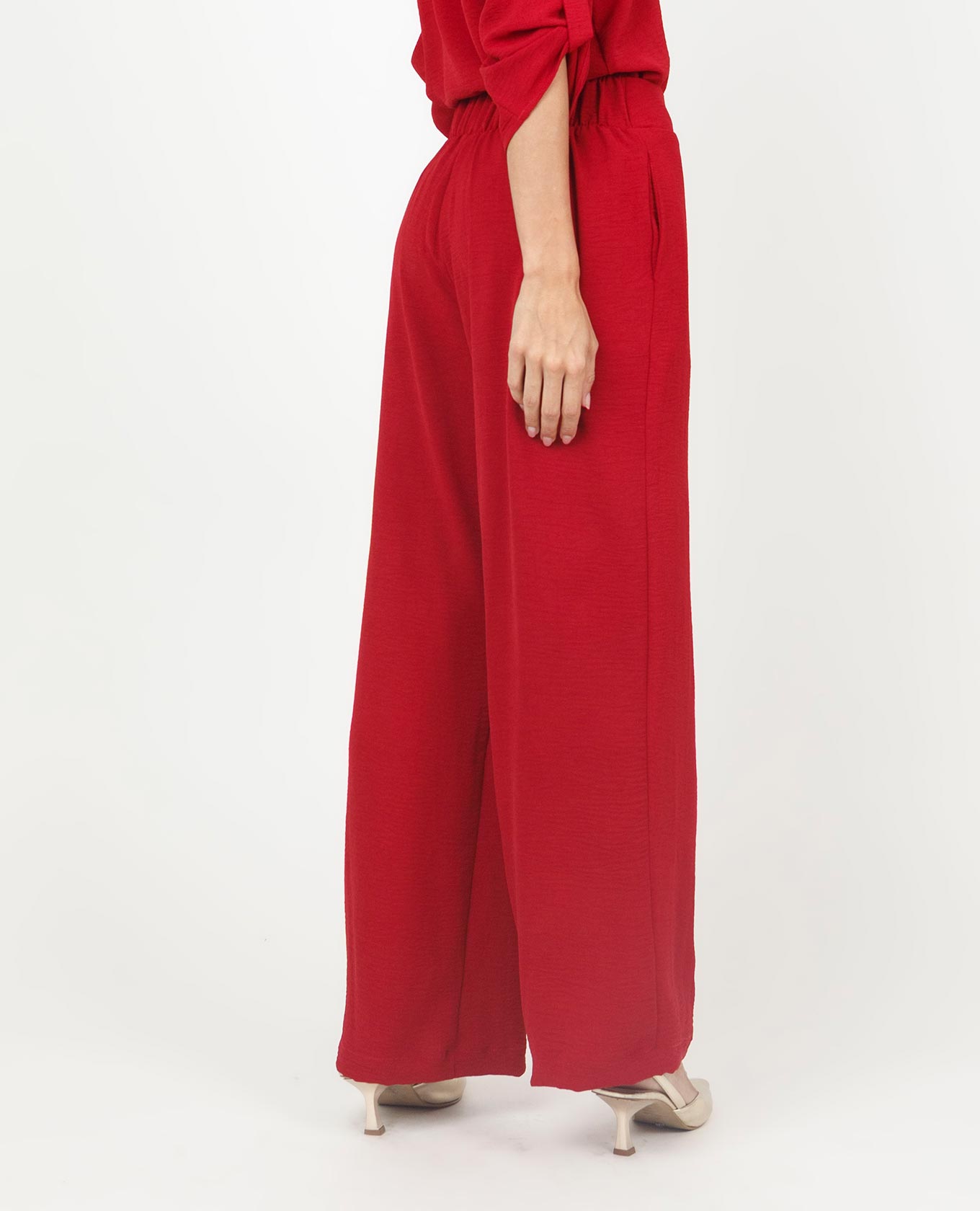 PANTALÓN BÁSICO ALMA CON ELÁSTICO EN CINTURA Adrissa